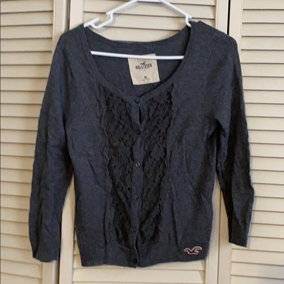 Hollister Sweaters - Hollister Lace Cardigan